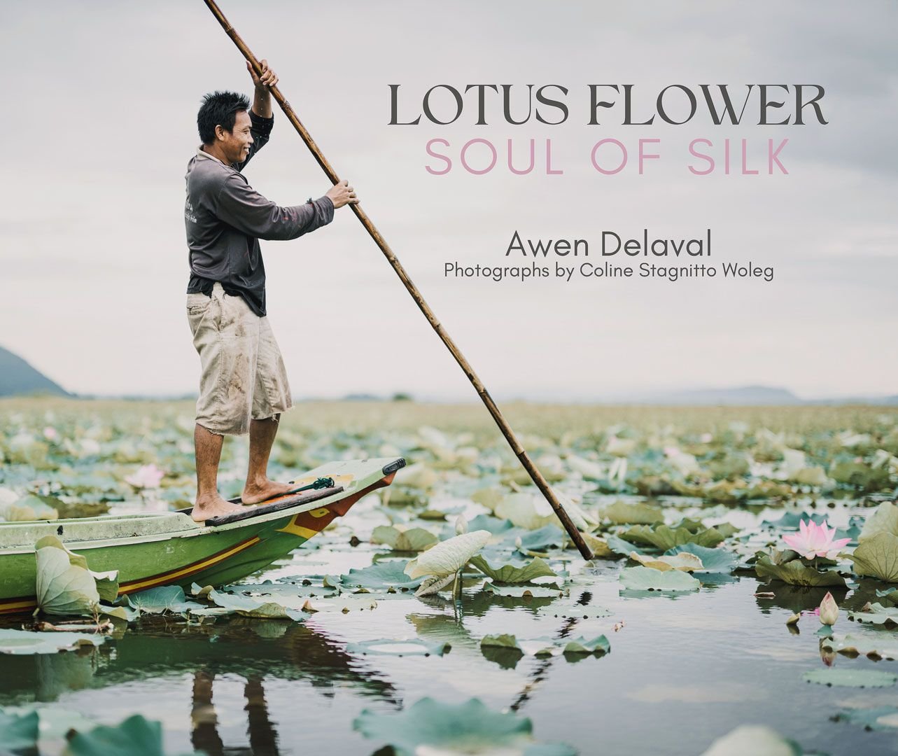 Book Lotus Flower Soul of Silk