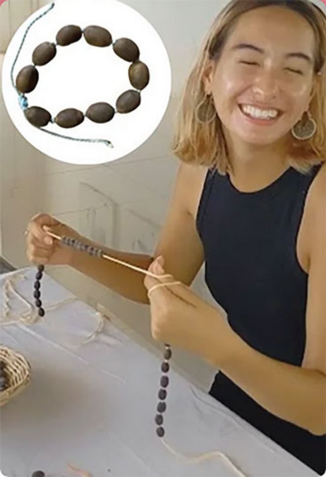 Ferme du Lotus Bracelet graines de lotus